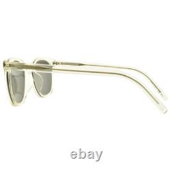 SAINT LAURENT SL 28/F 020 Crystal Round Full Rim Unisex Sunglasses- FRAME ONLY