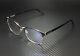 Saint Laurent Ysl 224 002 Square Black Shiny Blk Demo Lens 52mm Men's Eyeglasses