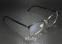 SAINT LAURENT YSL 224 002 Square Black Shiny Blk Demo Lens 52mm Men's Eyeglasses