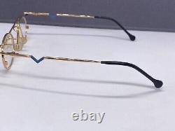 Sabahn Eyeglasses Frames woman Round Silver Oval Colourful Blitz 44 Asymmetrical