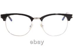 Saint Laurent Classic SL 104 001 Eyeglasses Black/Silver Full Rim Optical Frame