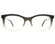 Saint Laurent Eyeglasses Frames Sl513 004 Gray Clear Fade Silver Oval 53-17-145