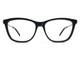 Saint Laurent Eyeglasses Frames Sl92 007 Black Silver Cat Eye Full Rim 52-15-140