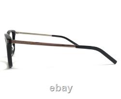 Saint Laurent Eyeglasses Frames SL92 007 Black Silver Cat Eye Full Rim 52-15-140
