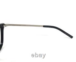 Saint Laurent Eyeglasses Frames SL92 007 Black Silver Cat Eye Full Rim 52-15-140