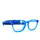 Saint Laurent Eyeglasses Sl38 Blue Silver Round Plastic Frame 52-16 140 Mm