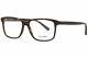 Saint Laurent Sl-458 005 Eyeglasses Men's Havana/silver Full Rim Square 58mm