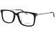 Saint Laurent Sl-684/f 001 Eyeglasses Black/silver Full Rim Square Shape 55mm