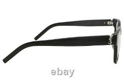 Saint Laurent SL M33/F 001 Eyeglasses Women's Black/Silver Optical Frame 54mm