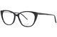 Saint Laurent Sl-m72 001 Eyeglasses Frame Women's Black/silver Full Rim 54mm