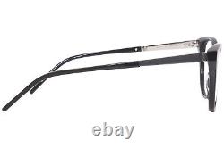Saint Laurent SL-M72 001 Eyeglasses Frame Women's Black/Silver Full Rim 54mm