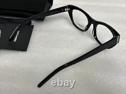 Saint Laurent SL M80 001 Black Frame Eyeglasses 52-19-140 Demo Lens SLM80