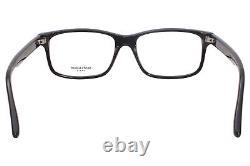 Saint Laurent SL319 001 Eyeglasses Men's Black/Silver Optical Frame 56-mm