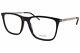 Saint Laurent Sl345 001 Eyeglasses Silver/black Full Rim Optical Frame 55mm