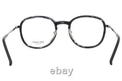 Saint Laurent SL436-OPT 001 Eyeglasses Frame Women's Black/Silver Full Rim 49mm