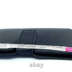 Saint Laurent eyeglasses SL 25 pink Silver Round Plastic Metal Frames