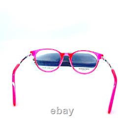 Saint Laurent eyeglasses SL 25 pink Silver Round Plastic Metal Frames