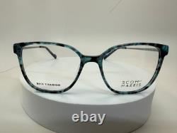 Scott Harris SH-1010 Eyeglasses, 3-Denim Quartz/Silver, size 55, SH1010 NEW