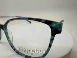 Scott Harris SH-1010 Eyeglasses, 3-Denim Quartz/Silver, size 55, SH1010 NEW