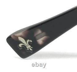 Seraphin Eyeglasses Frames GRAND 8557 Dark Gunmetal Silver Black Tokyo 49-19-145