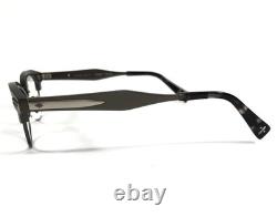 Seraphin Eyeglasses Frames GRAND 8557 Dark Gunmetal Silver Black Tokyo 49-19-145