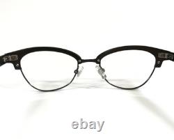 Seraphin Eyeglasses Frames GRAND 8557 Dark Gunmetal Silver Black Tokyo 49-19-145