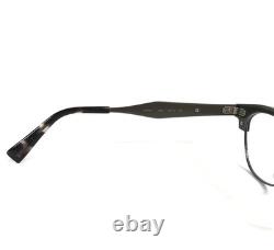Seraphin Eyeglasses Frames GRAND 8557 Dark Gunmetal Silver Black Tokyo 49-19-145