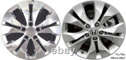 Set Of 4 Honda CRV 2012-14 Chrome 17 Wheel Skins For Alloy Wheels 7640P-C