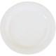 Sierrus Reusable Plastic Plate With Rim For Buffets, Restaurants, And