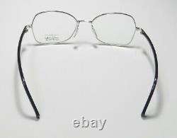 Silhouette 3506 Blue/silver Pattern Full-rim Elegant Made In Austria Eyeglasses