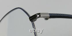 Silhouette 3506 Blue/silver Pattern Full-rim Elegant Made In Austria Eyeglasses
