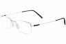 Silhouette Eyeglasses Dynamics Colorwave Nylor 5496 7100 Half Rim Optical Frame