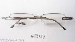 Silhouette Glasses Frames half Rim Light Frame Silver-Grey High Quality