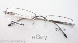 Silhouette Glasses Frames half Rim Light Frame Silver-Grey High Quality SIZE M