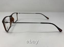 Soho Eyeglasses Frames SH3266 Demi Amber Silver 54-16-140 Full Rim ZM34