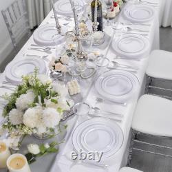 Spoons for Wedding and Party Supplies, Knives, Forks, Cups, 75 Each-Dinner