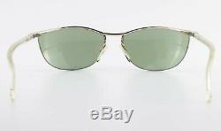 Starck for Mikli Sunglasses P301 10086 half Rim Sunglasses Silver + Mini Case