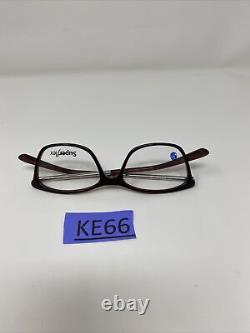 Superflex Eyeglasses Frames SC-493 3 53-17-145 Silver/Red Full Rim KE66