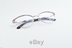 Swarovski Fauna Sw 5152 068 Full Rim Eyeglass Frames Purple 53-17-135 New
