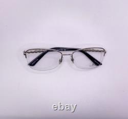 Swarovski Felicia SW 5140 016 Silver Semi Rim Metal Eyeglasses Frame 54-17-135