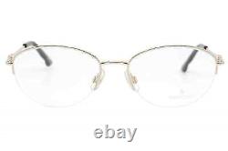 Swarovski Fifi SW 5148 032 Gold Semi Rim Metal Eyeglasses Frame 53-17-140