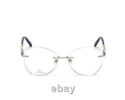 Swarovski SK 5346 016 Silver Rimless Metal Optical Eyeglasses Frame 55-15-140 RX