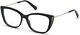 Swarovski Sk 5366 001 Black Cat Eye Plastic Optical Eyeglasses Frame 52-15-140
