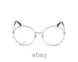 Swarovski SK 5380 016 Silver Round Metal Optical Eyeglasses Frame 57-20-145 5380