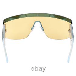 Swarovski SK363 30X Blue/Yellow Shield Half-Rim Sunglasses Frame 145-115