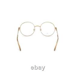 Swarovski SK5364 028 Gold Round Metal Eyeglasses Frame 52-20-140 SK 5364
