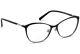 Swarovski Sw5222 Matte Black Silver 005 Metal Eyeglasses Frame 53-16-140 Sk5222