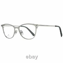 Swarovski Women Silver Optical Frames Plastic Metal Casual Full Rim Eyeglasses