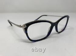 Swift Vision Eyeglasses Frames CLASSY C1 Silver Blue 54-15-140 Full Rim TY03