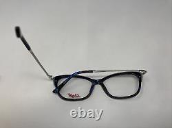 Swift Vision Eyeglasses Frames CLASSY C1 Silver Blue 54-15-140 Full Rim TY03